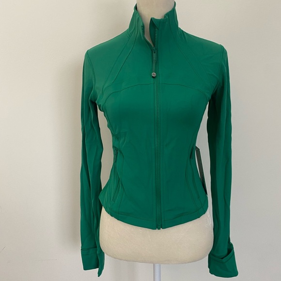 lululemon athletica Jackets & Blazers - lululemon athletica Vibrant Green cropped define  Jacket unworn NWT